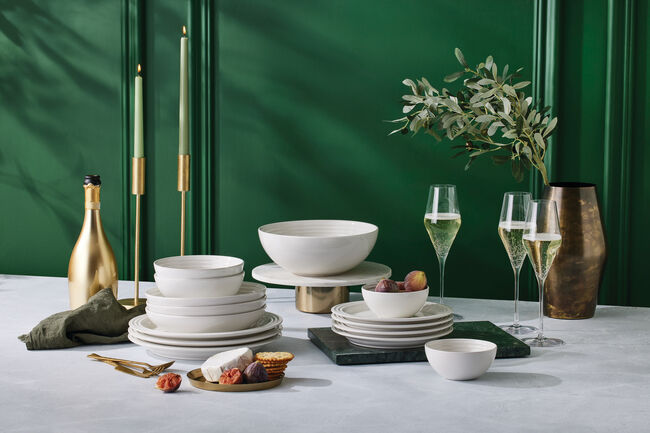 Stoneware Vancouver Cereal BowlWhite image number 1